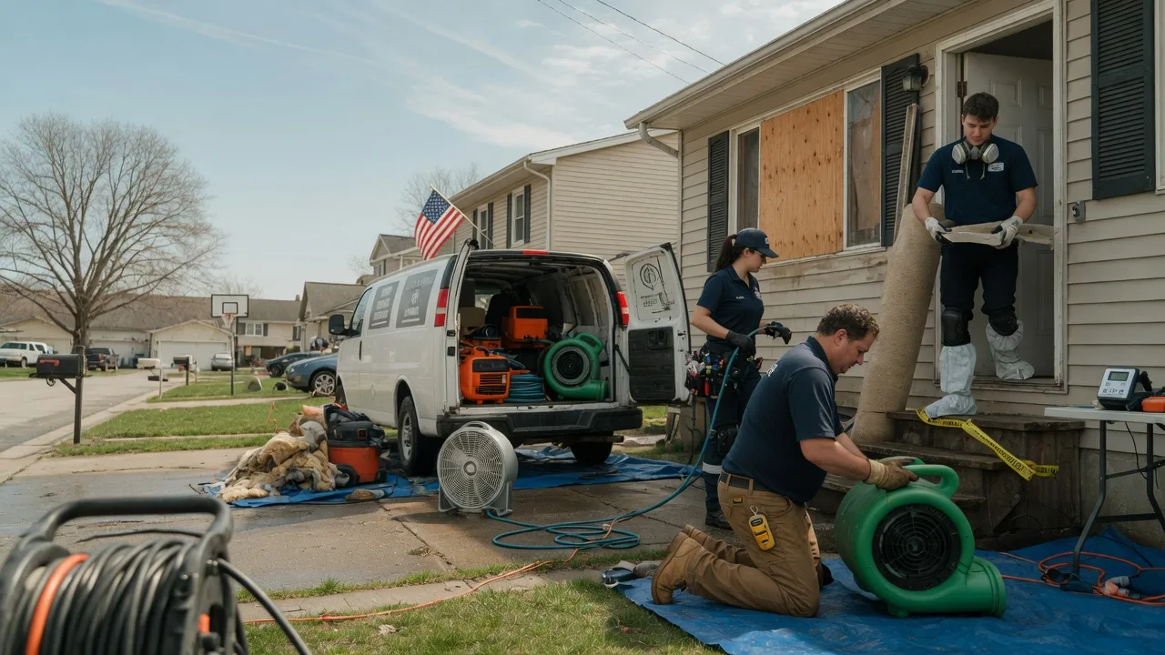 Water Damage Restoration in Pyote, TX near me